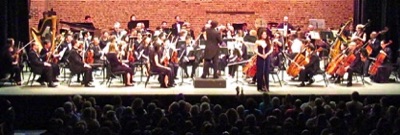 Jennifer with The New Amsterdam Symphony Orchestra